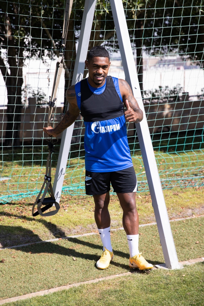 «Газпром»-тренировочные сборы «Зенита» в Дубае: 03 февраля, утренняя тренировка