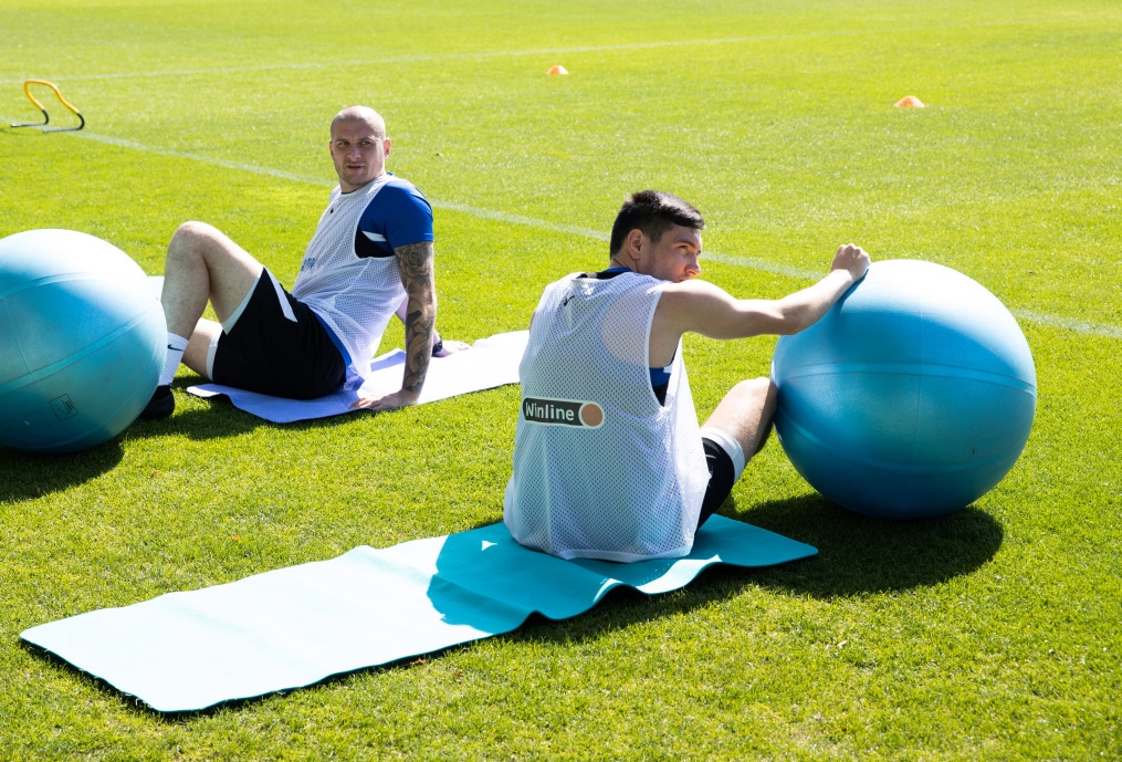 «Газпром»-тренировочные сборы «Зенита» в Дубае: 03 февраля, утренняя тренировка