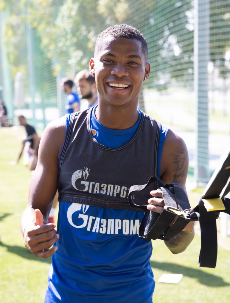 «Газпром»-тренировочные сборы «Зенита» в Дубае: 03 февраля, утренняя тренировка