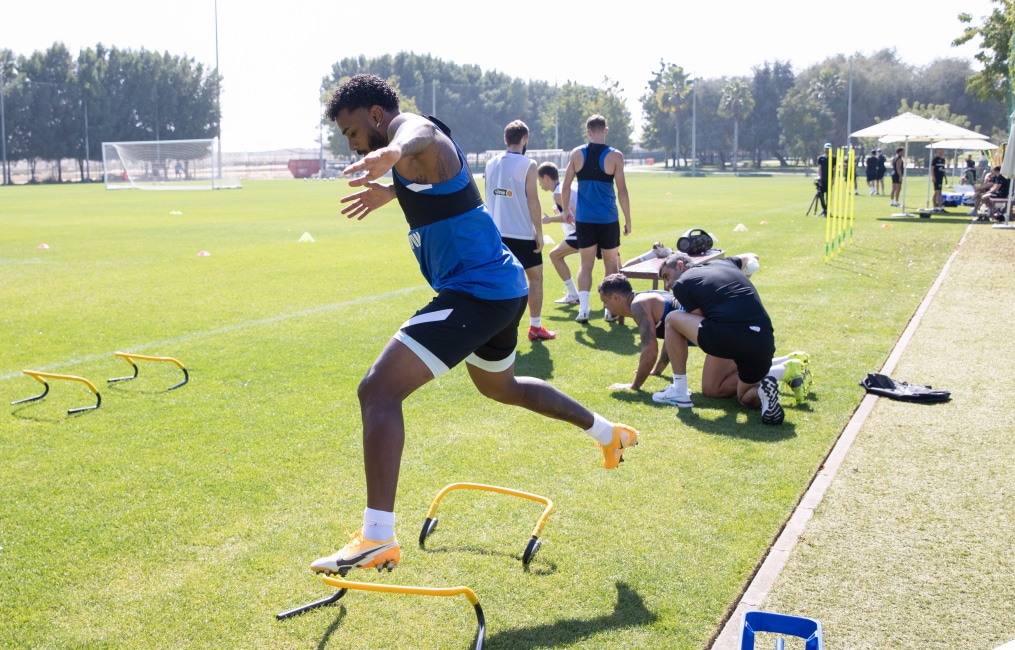 «Газпром»-тренировочные сборы «Зенита» в Дубае: 03 февраля, утренняя тренировка