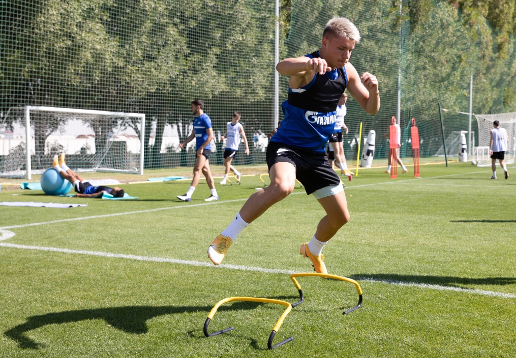 «Газпром»-тренировочные сборы «Зенита» в Дубае: 03 февраля, утренняя тренировка