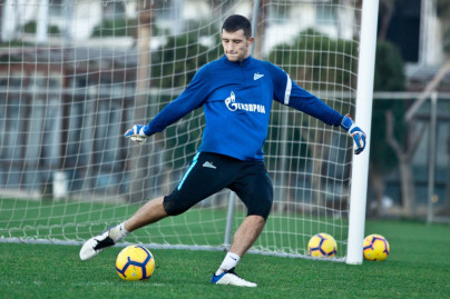 Сборы «Зенита»-2 в Турции: 4 февраля, вечерняя тренировка