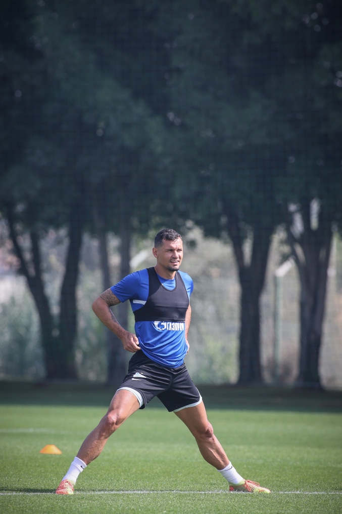 «Газпром»-тренировочные сборы «Зенита» в Дубае: 11 февраля, утренняя тренировка