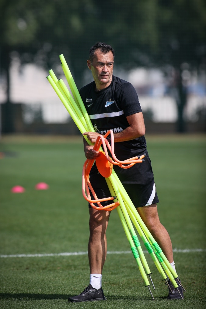 «Газпром»-тренировочные сборы «Зенита» в Дубае: 11 февраля, утренняя тренировка