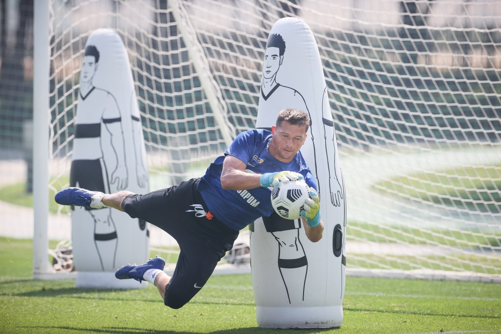 «Газпром»-тренировочные сборы «Зенита» в Дубае: 11 февраля, утренняя тренировка