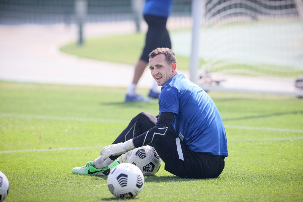 «Газпром»-тренировочные сборы «Зенита» в Дубае: 11 февраля, утренняя тренировка