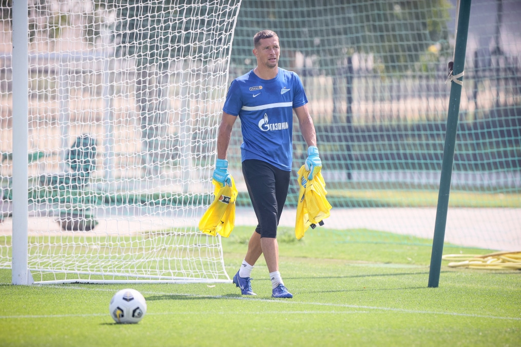 «Газпром»-тренировочные сборы «Зенита» в Дубае: 11 февраля, утренняя тренировка