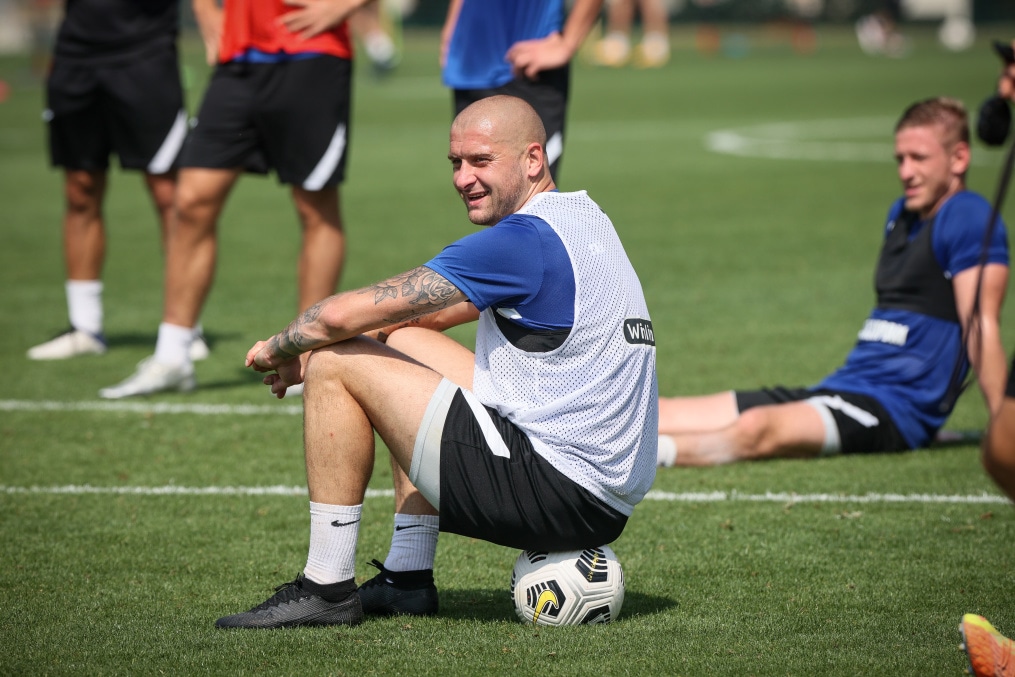 «Газпром»-тренировочные сборы «Зенита» в Дубае: 11 февраля, утренняя тренировка