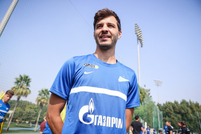 «Газпром»-тренировочные сборы «Зенита» в Дубае: 11 февраля, утренняя тренировка