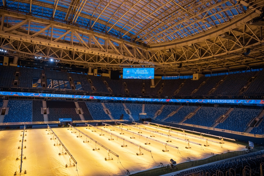 Представители УЕФА посетили «Газпром Арену» в рамках подготовки к Евро-2020