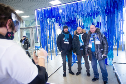 Фан-Променад перед матчем «Зенит» — «Арсенал»