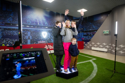 Фан-Променад перед матчем «Зенит» — «Арсенал»