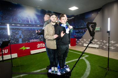 Фан-Променад перед матчем «Зенит» — «Арсенал»