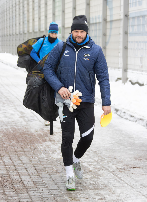 Тренировка «Зенита» перед матчем с «Ростовом»