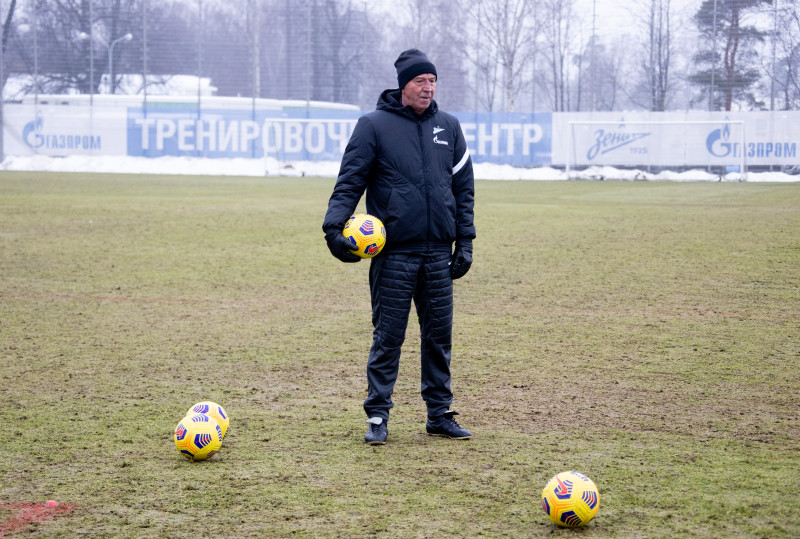 Тренировка «Зенита» перед матчем с «Ростовом»