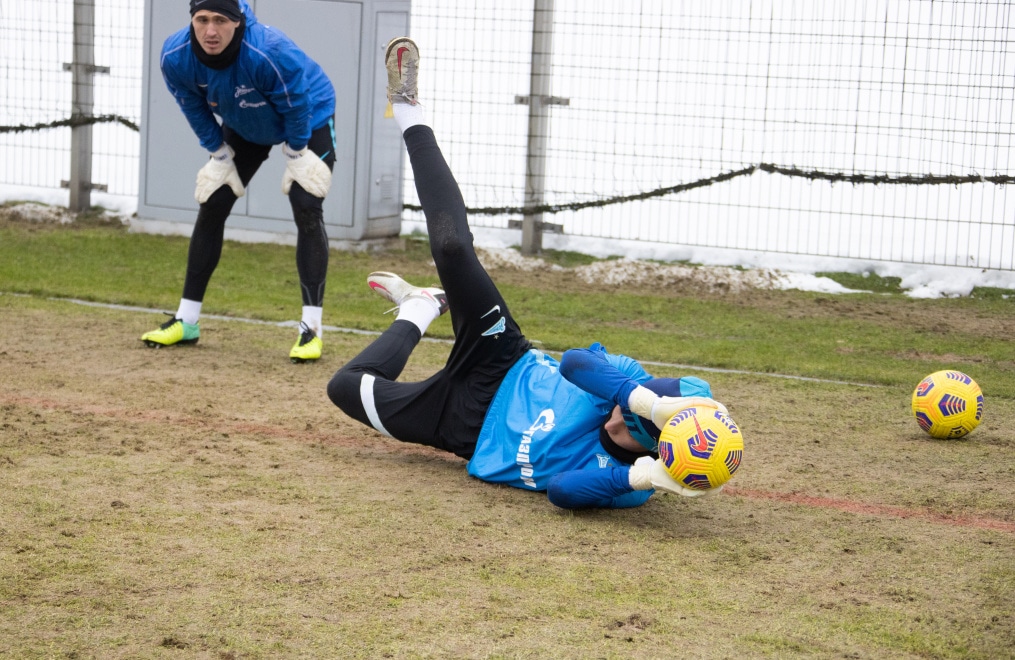 Тренировка «Зенита» перед матчем с «Ростовом»