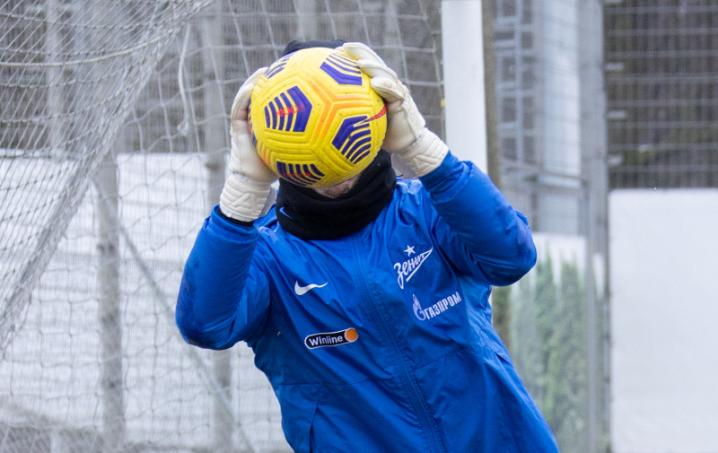 Тренировка «Зенита» перед матчем с «Ростовом»