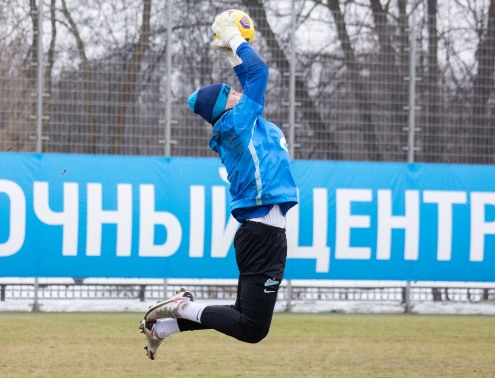 Тренировка «Зенита» перед матчем с «Ростовом»