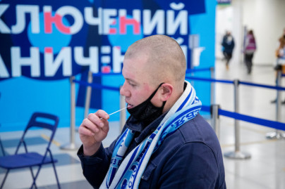 Фан-променад на матче «Зенит» — «Ростов»