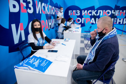 Фан-променад на матче «Зенит» — «Ростов»