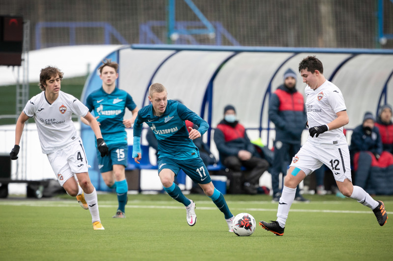 Юношеская футбольная лига-2, «Зенит» U-16 — ЦСКА U-16