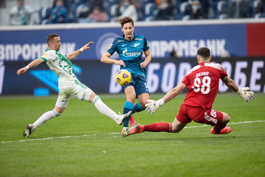 Тинькофф Российская Премьер-Лига 2020/21, «Зенит» — «Ахмат»