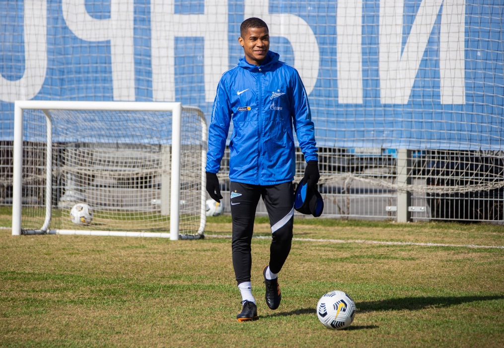 Тренировка «Зенита» перед матчем с «Сочи»