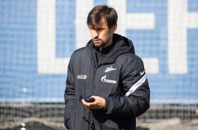 Тренировка «Зенита» перед матчем с «Сочи»