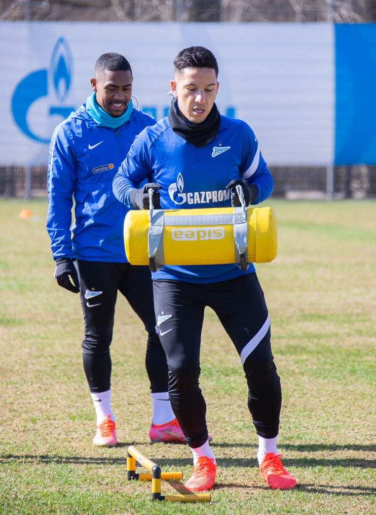 Тренировка «Зенита» перед матчем с «Сочи»