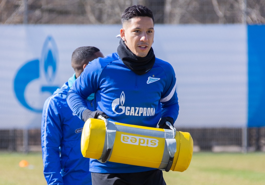 Тренировка «Зенита» перед матчем с «Сочи»