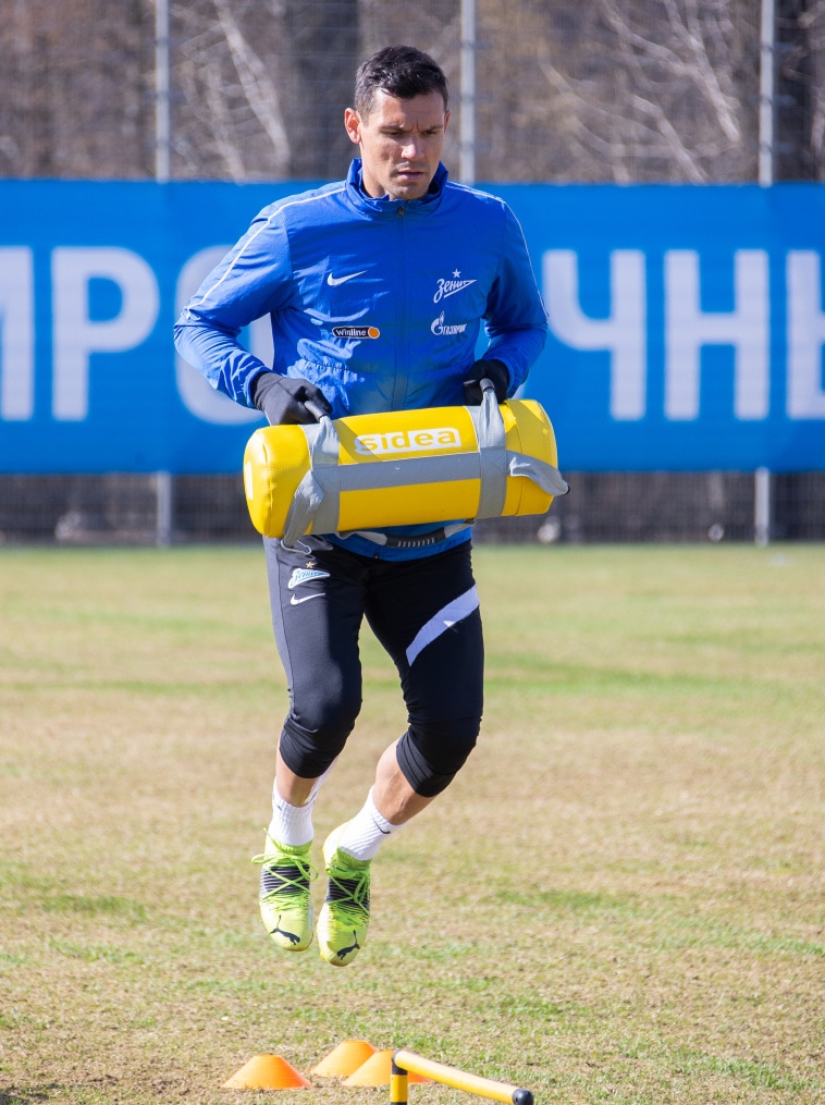 Тренировка «Зенита» перед матчем с «Сочи»