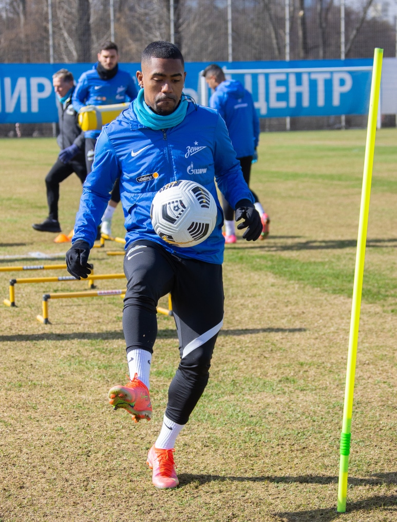 Тренировка «Зенита» перед матчем с «Сочи»