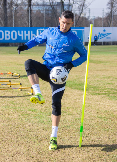 Тренировка «Зенита» перед матчем с «Сочи»