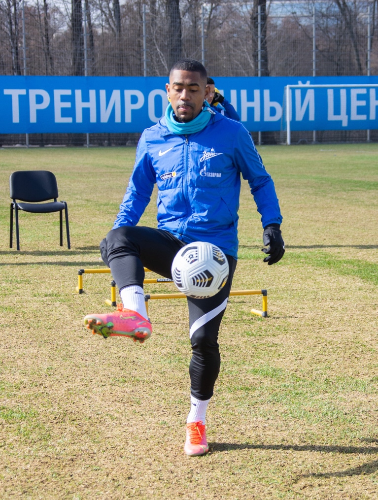 Тренировка «Зенита» перед матчем с «Сочи»