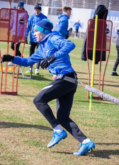 Тренировка «Зенита» перед матчем с «Сочи»