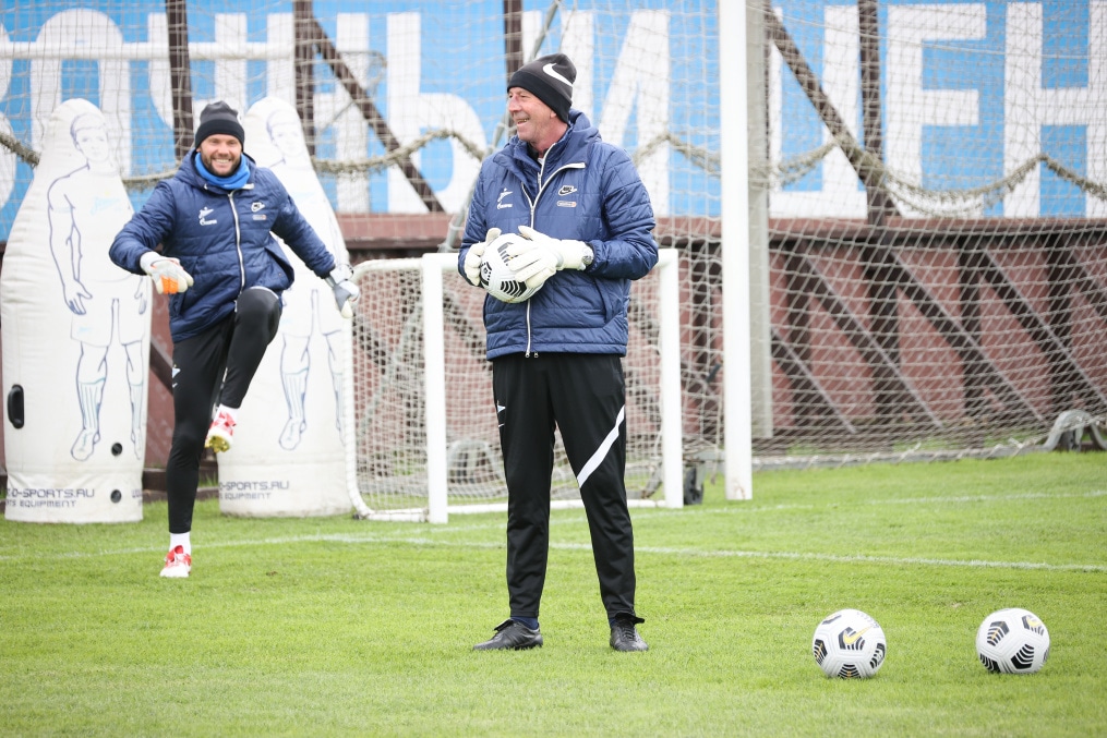 Тренировка «Зенита» перед матчем с «Локомотивом»