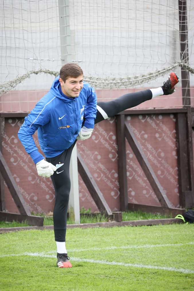 Тренировка «Зенита» перед матчем с «Локомотивом»