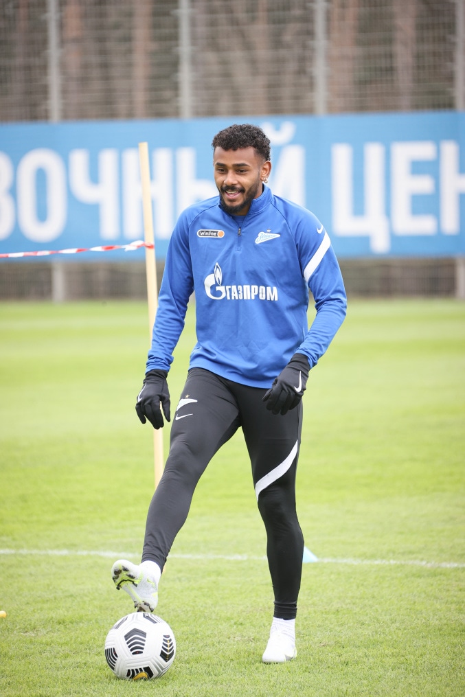 Тренировка «Зенита» перед матчем с «Локомотивом»