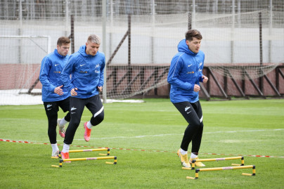 Тренировка «Зенита» перед матчем с «Локомотивом»