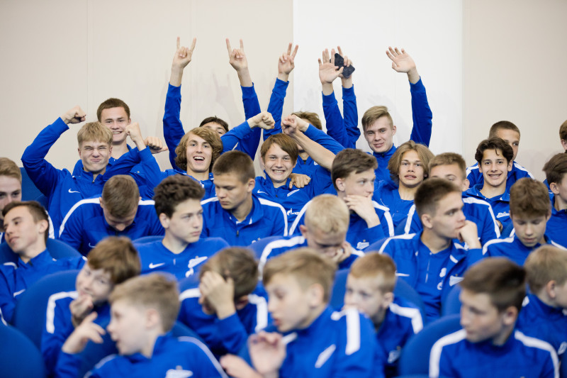 Выпускной в Академии и посвящение в зенитовцы