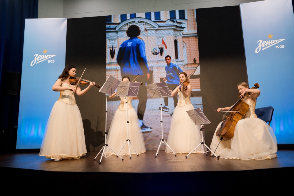 Выпускной в Академии и посвящение в зенитовцы