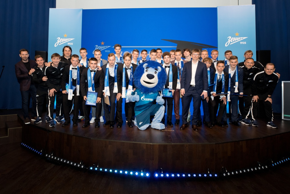 Выпускной в Академии и посвящение в зенитовцы