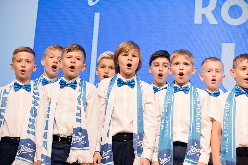 Выпускной в Академии и посвящение в зенитовцы