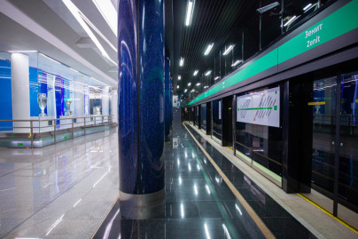 Открытие станции метро «Зенит»
