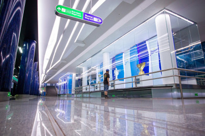 Открытие станции метро «Зенит»