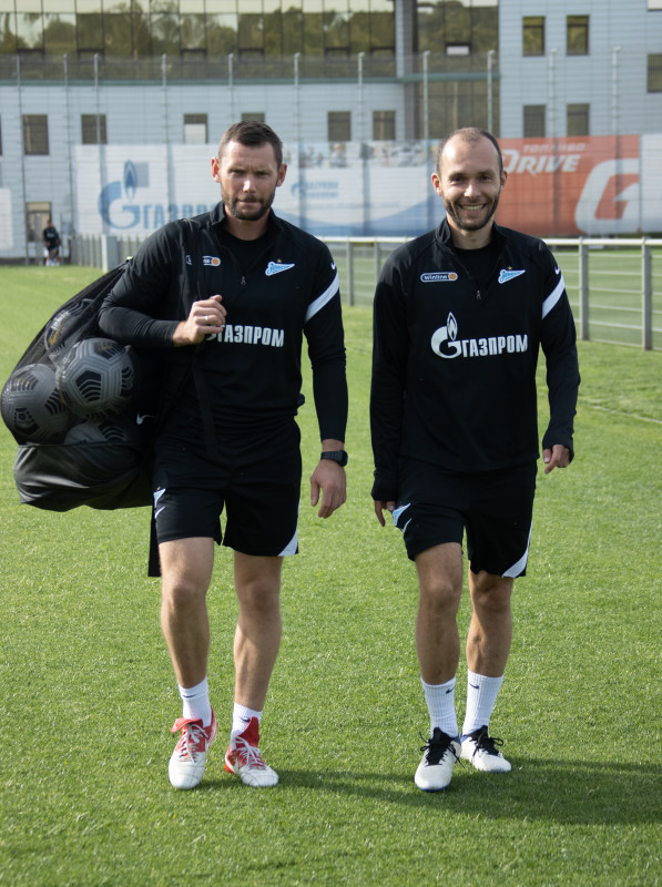 Первые «Газпром»-тренировочные сборы «Зенита»: 14 июня, вечерняя тренировка