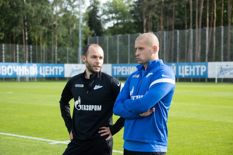 Первые «Газпром»-тренировочные сборы «Зенита»: 14 июня, вечерняя тренировка