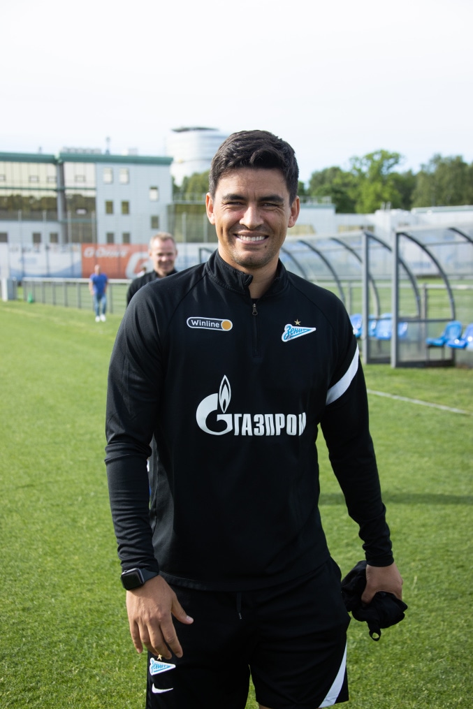 Первые «Газпром»-тренировочные сборы «Зенита»: 14 июня, вечерняя тренировка