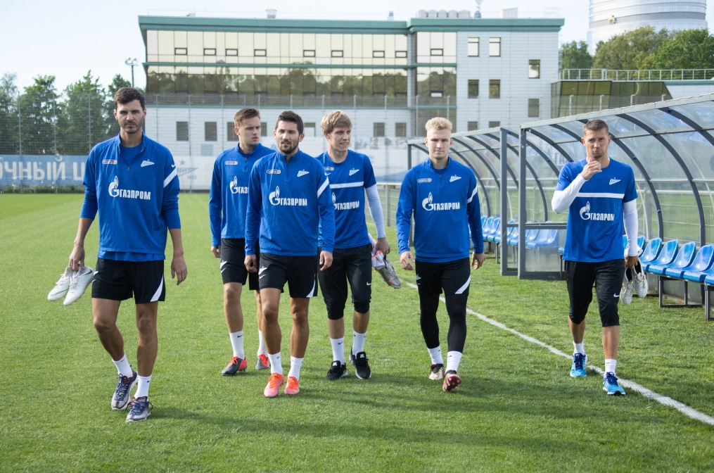 Первые «Газпром»-тренировочные сборы «Зенита»: 14 июня, вечерняя тренировка