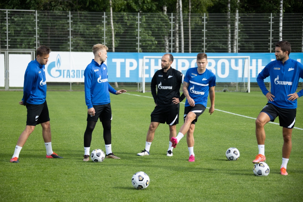 Первые «Газпром»-тренировочные сборы «Зенита»: 14 июня, вечерняя тренировка